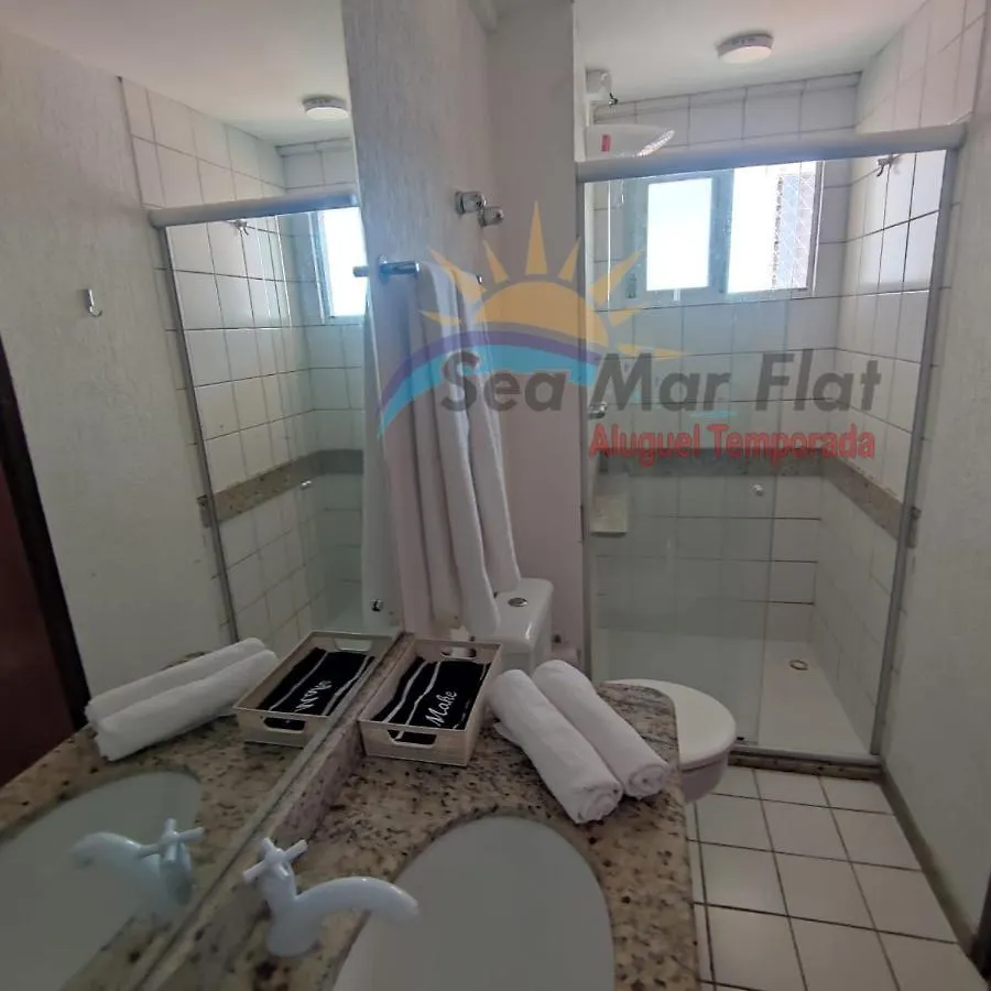 Seamar Flat Natal Rn Varandas- Completo Com Ar E Cozinha